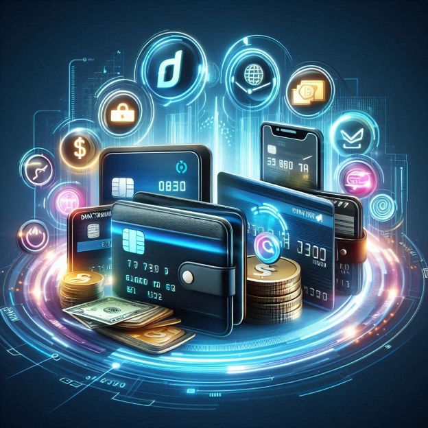 Digital wallet and payment icons representing fast withdrawals